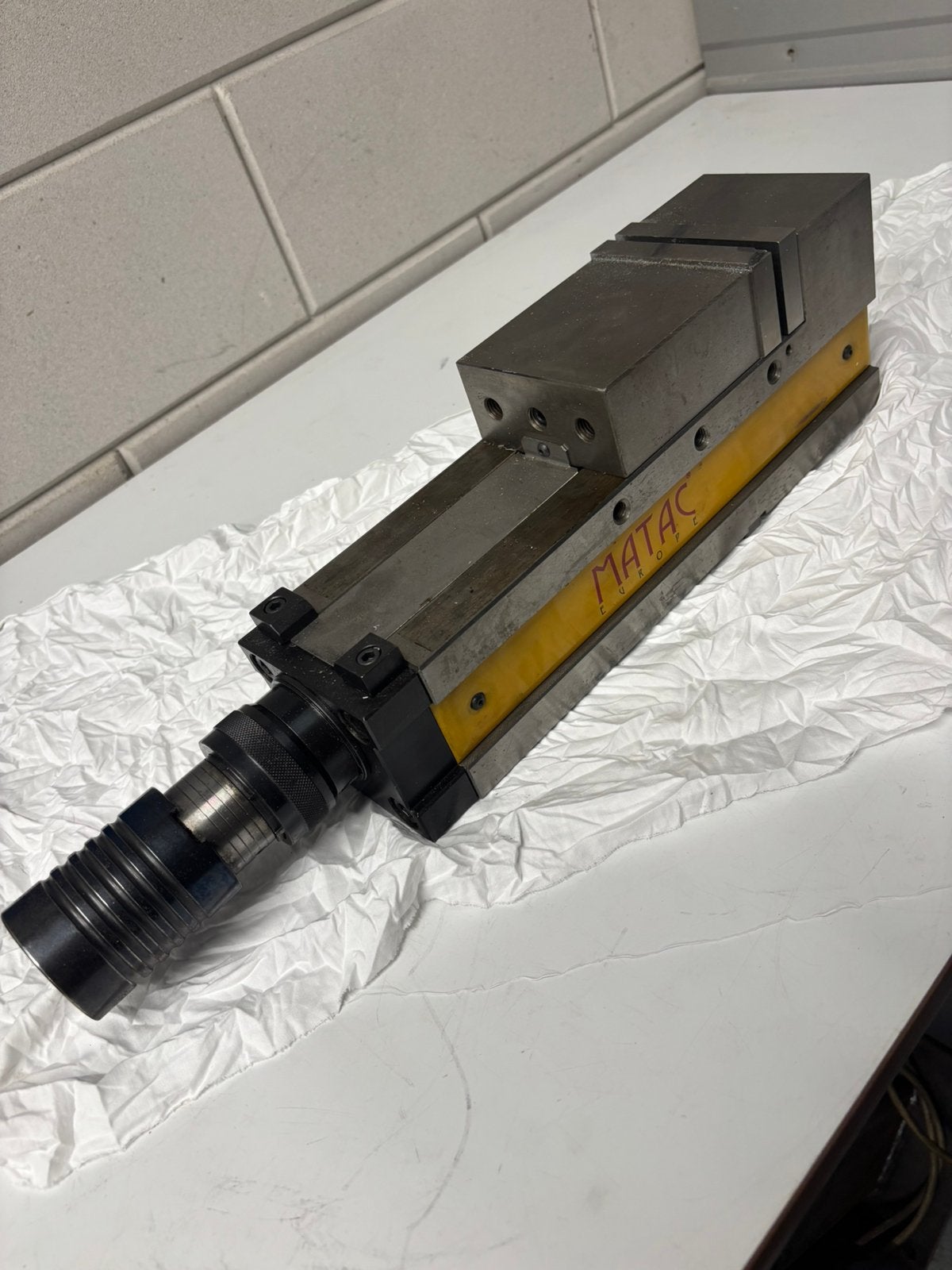 2x Matac Hydraulische Machineklem / Freesklem … Nette staat, Doe-het-zelf en Verbouw, Ophalen of Verzenden, Zo goed als nieuw