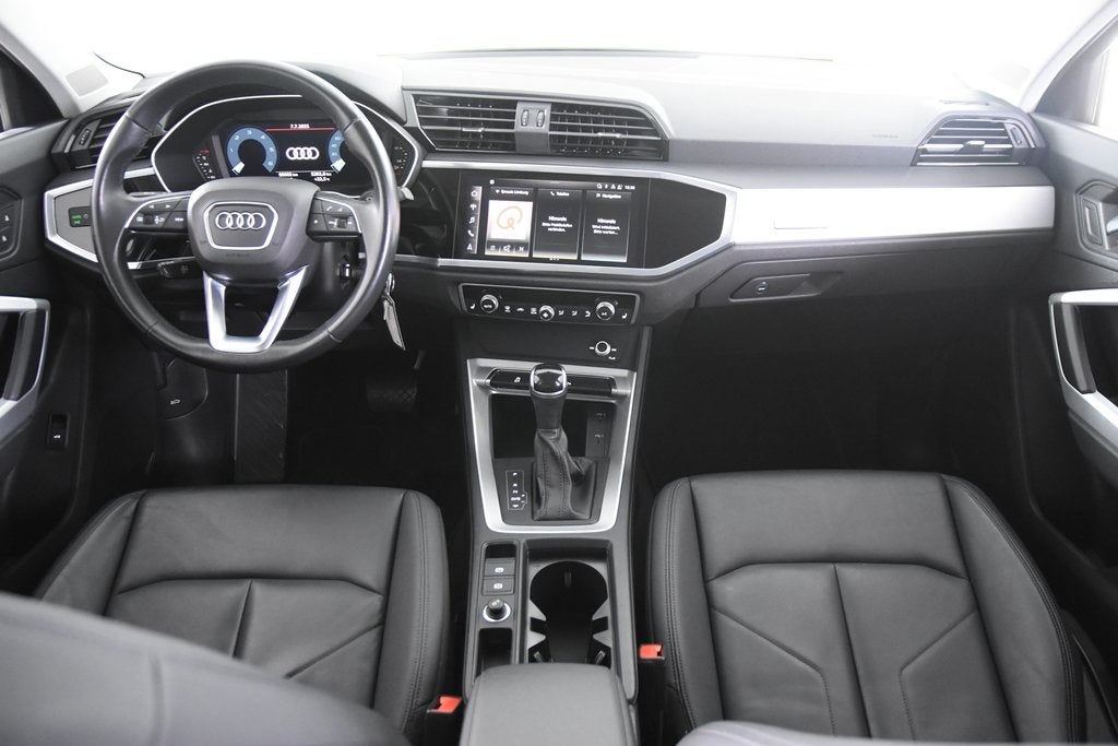 Audi Q3 35 TDI S-Tronic *1ste Eigenaar*Leer*Navigatie*Stoelv, Auto's, Dealer onderhouden, Gebruikt, 4 cilinders, Zwart