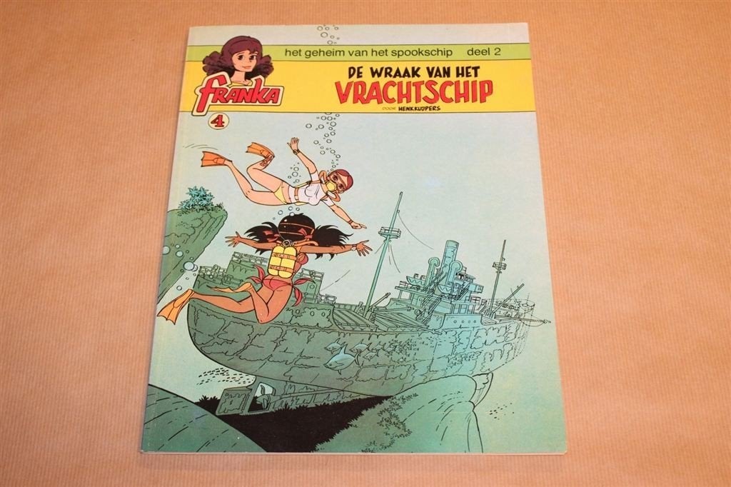 Franka - Deel 4 - De wraak van het vrachtschip, Boeken, Stripboeken, Eén stripboek, Ophalen of Verzenden, Zo goed als nieuw