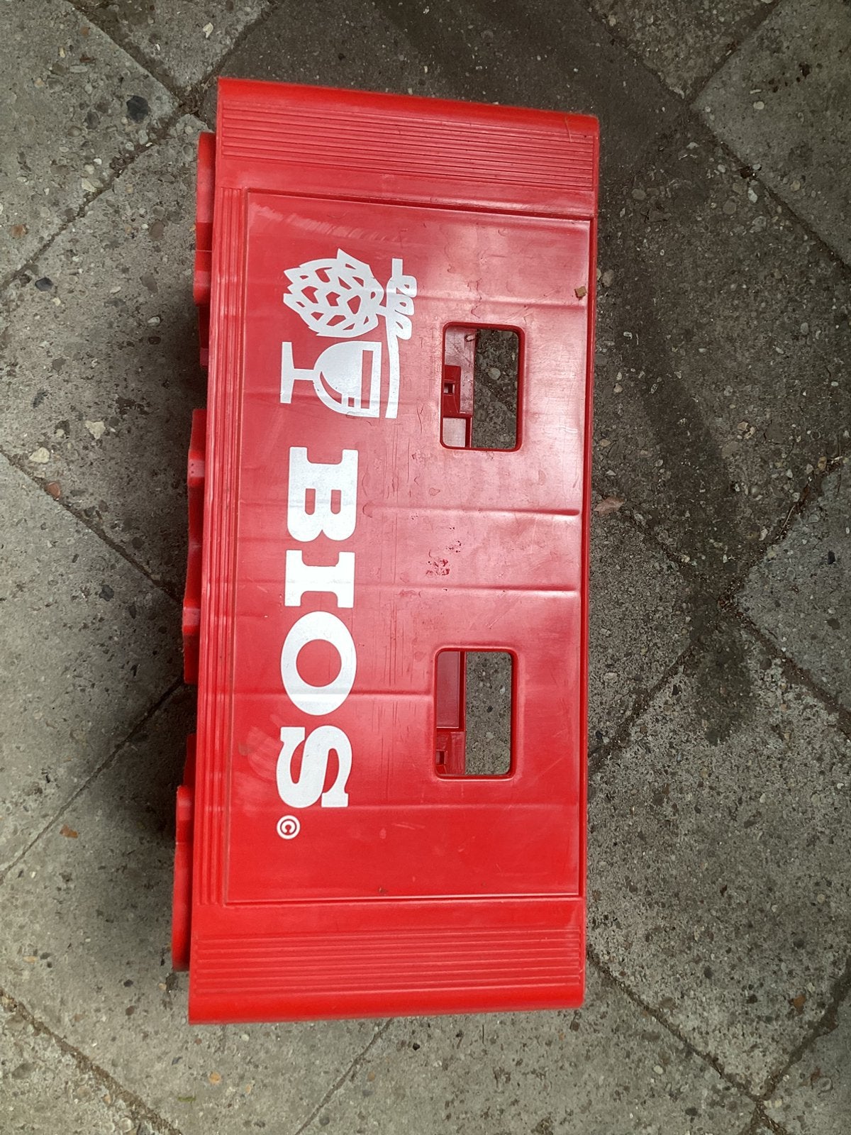 Biosbier krat, Verzamelen, Biermerken, Ophalen of Verzenden, Zo goed als nieuw, Overige typen, Overige merken