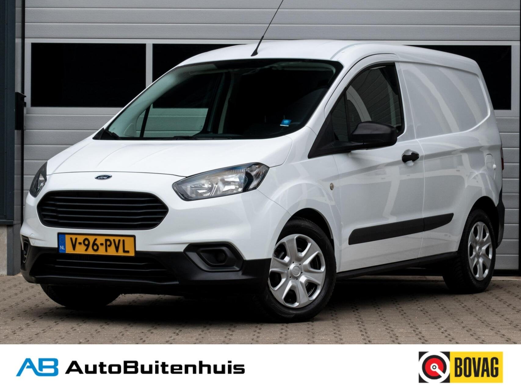Ford Transit Courier 1.0 Trend EcoBoost S&S, Auto's, Voorwielaandrijving, Gebruikt, Met garantie (alle), Wit