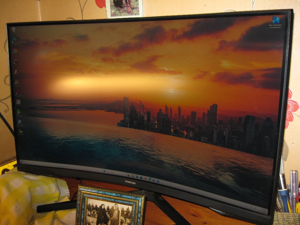 Samsung monitor, Ophalen, Full HD, Zo goed als nieuw, Samsung odyssey