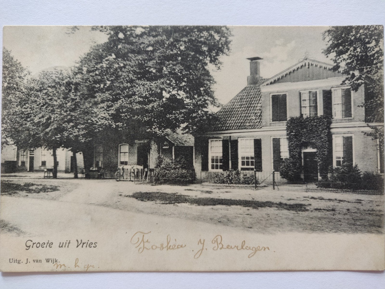 X3056 Vries 1906, Ophalen of Verzenden, Voor 1920, Noord-Holland