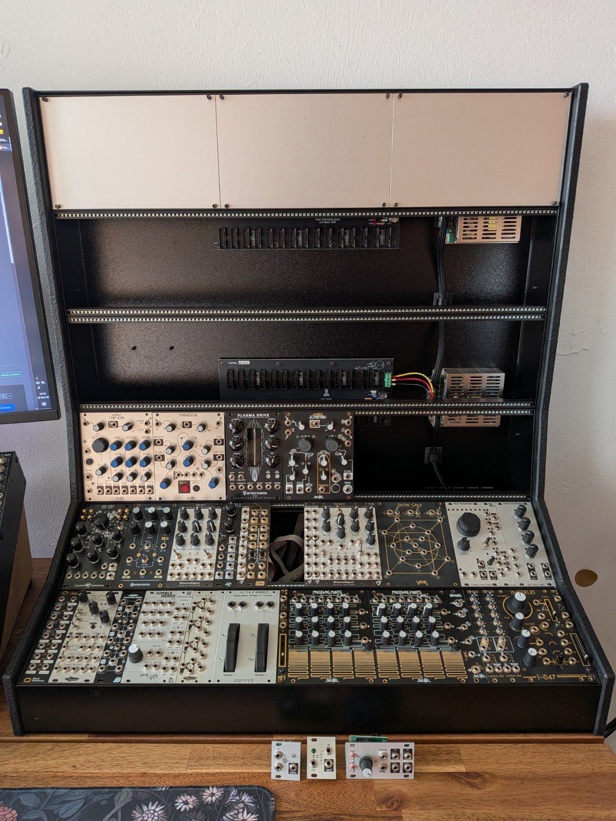 Eurorack: Erica synths Megarack S en veel modules, Ophalen of Verzenden, Zo goed als nieuw, Overige merken