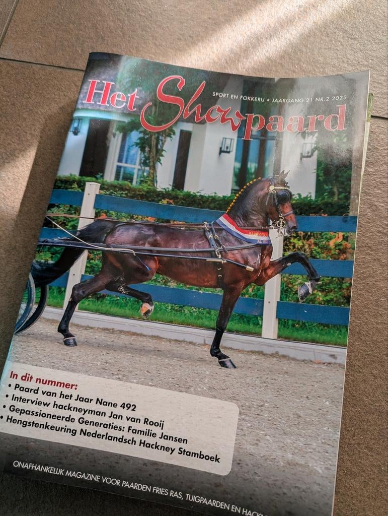 Gratis jaargangen 'Het Showpaard' (2016-2023), Ophalen, Gelezen
