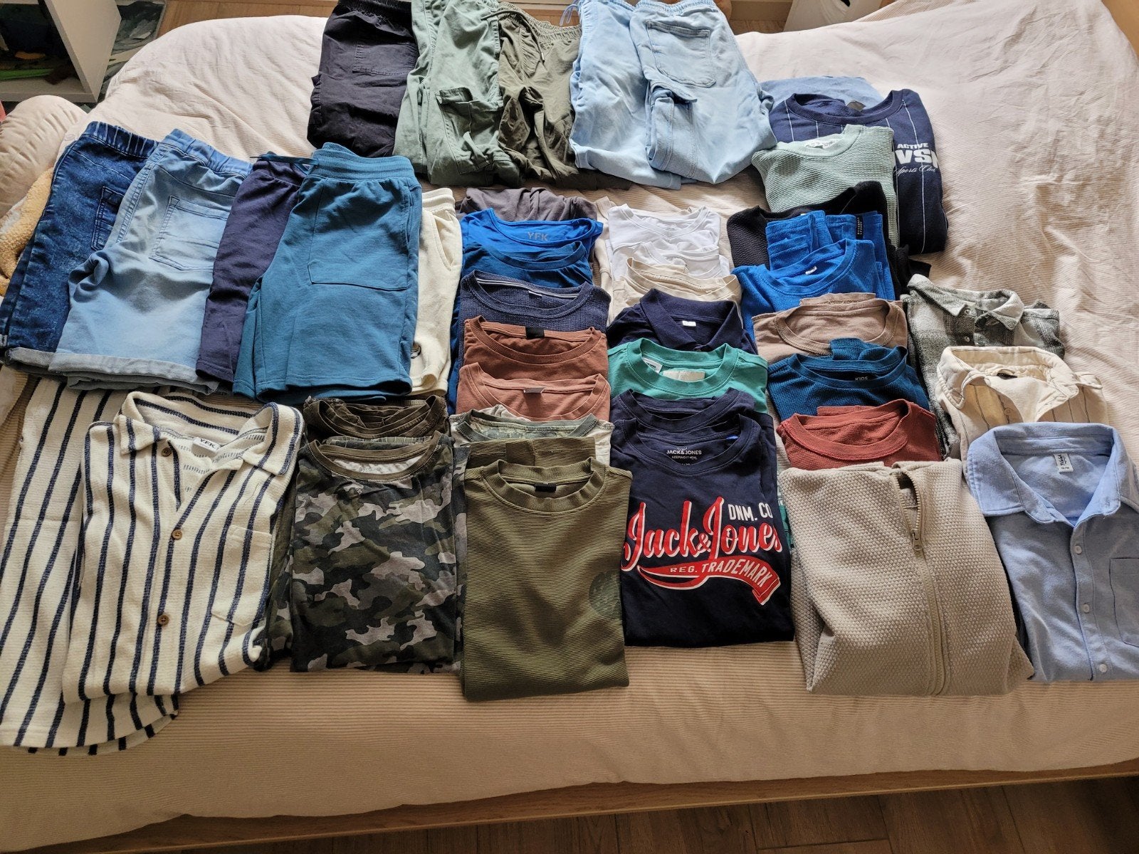 Grote set kleding jongens mt 158/164, Ophalen of Verzenden, Gebruikt, Jongen, Setje