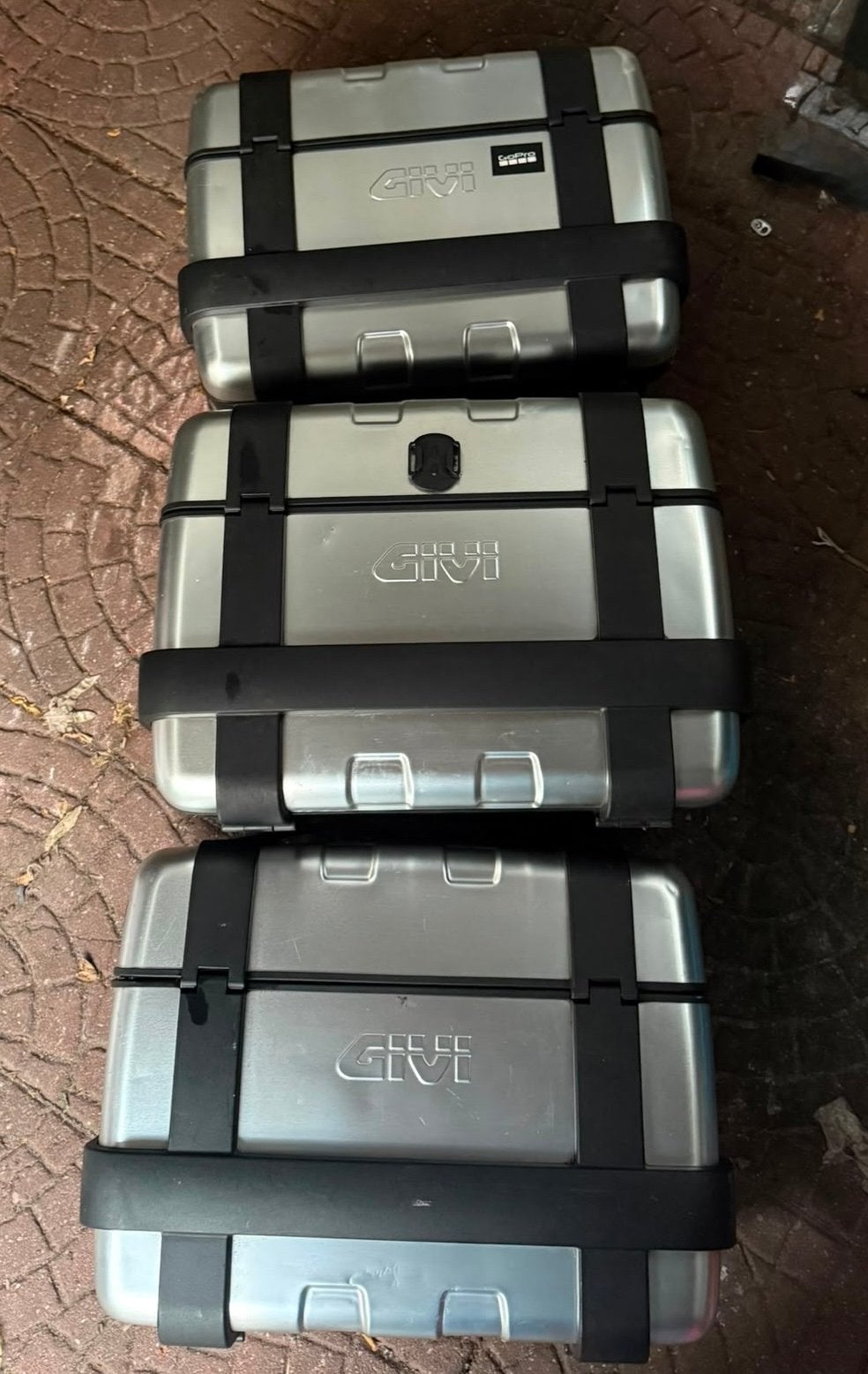GIVI Topkoffer Kofferset universeel of BMW F 900 XR f900xr, Ophalen, Gebruikt