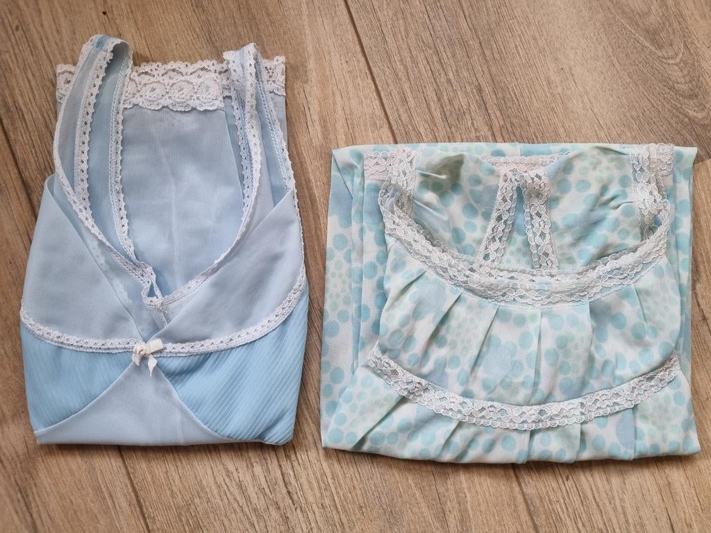 2 onderjurk en nachthemd, Ophalen of Verzenden, Blauw
