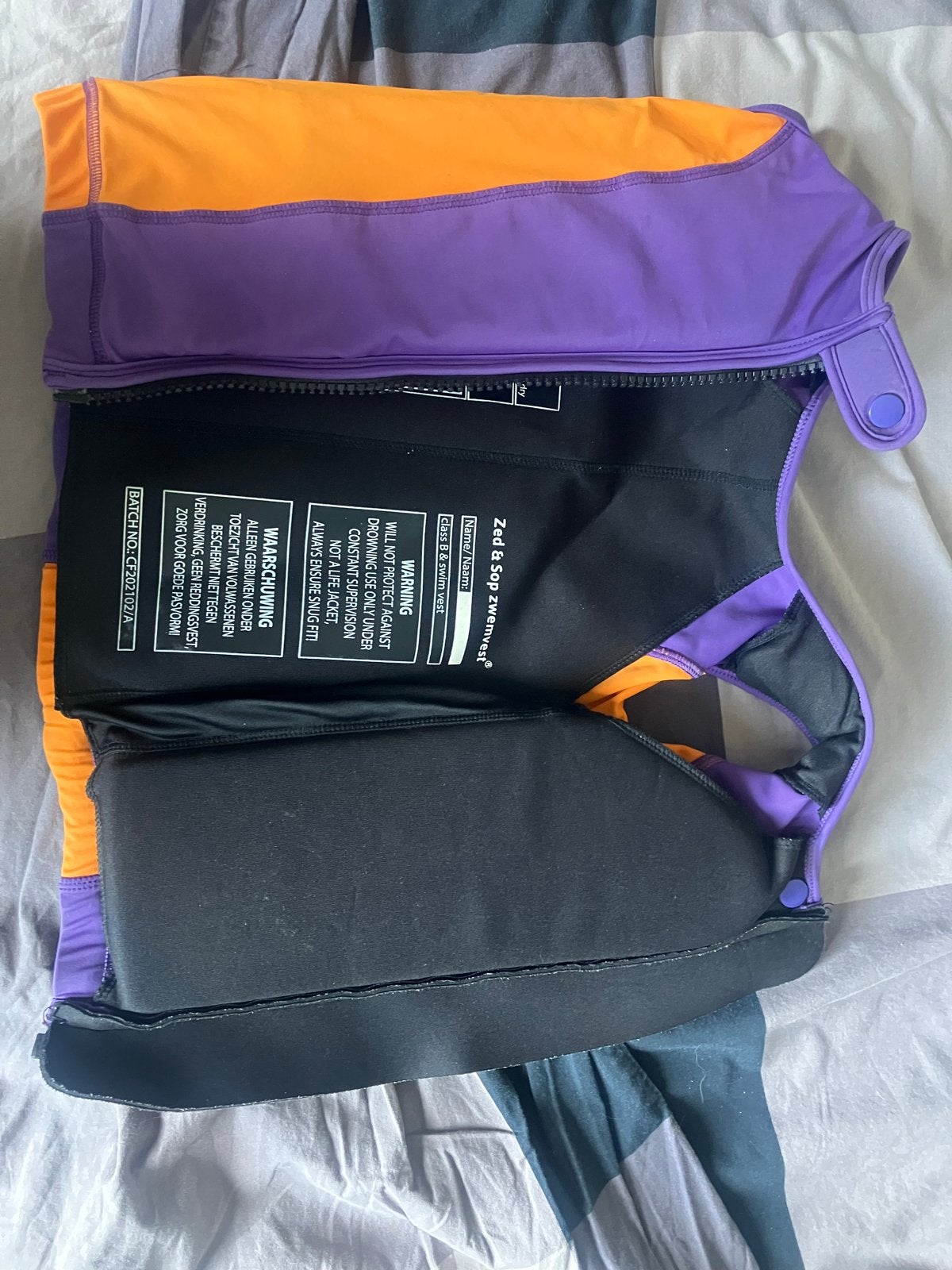 Zed & Sop Zwemvest 4-5 jaar (17-24 kg), Gebruikt, Jongetje of Meisje, Overige maten, Ophalen of Verzenden