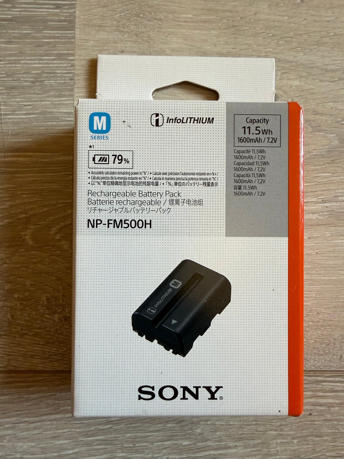 Sony NP-FM500H InfoLITHIUM M Series Accu, Audio, Tv en Foto, Nieuw, Sony, Accu