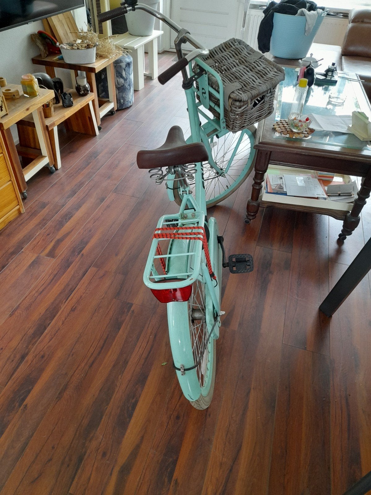 meisjes    fiets  trug  trap rem, Ophalen, 20 inch