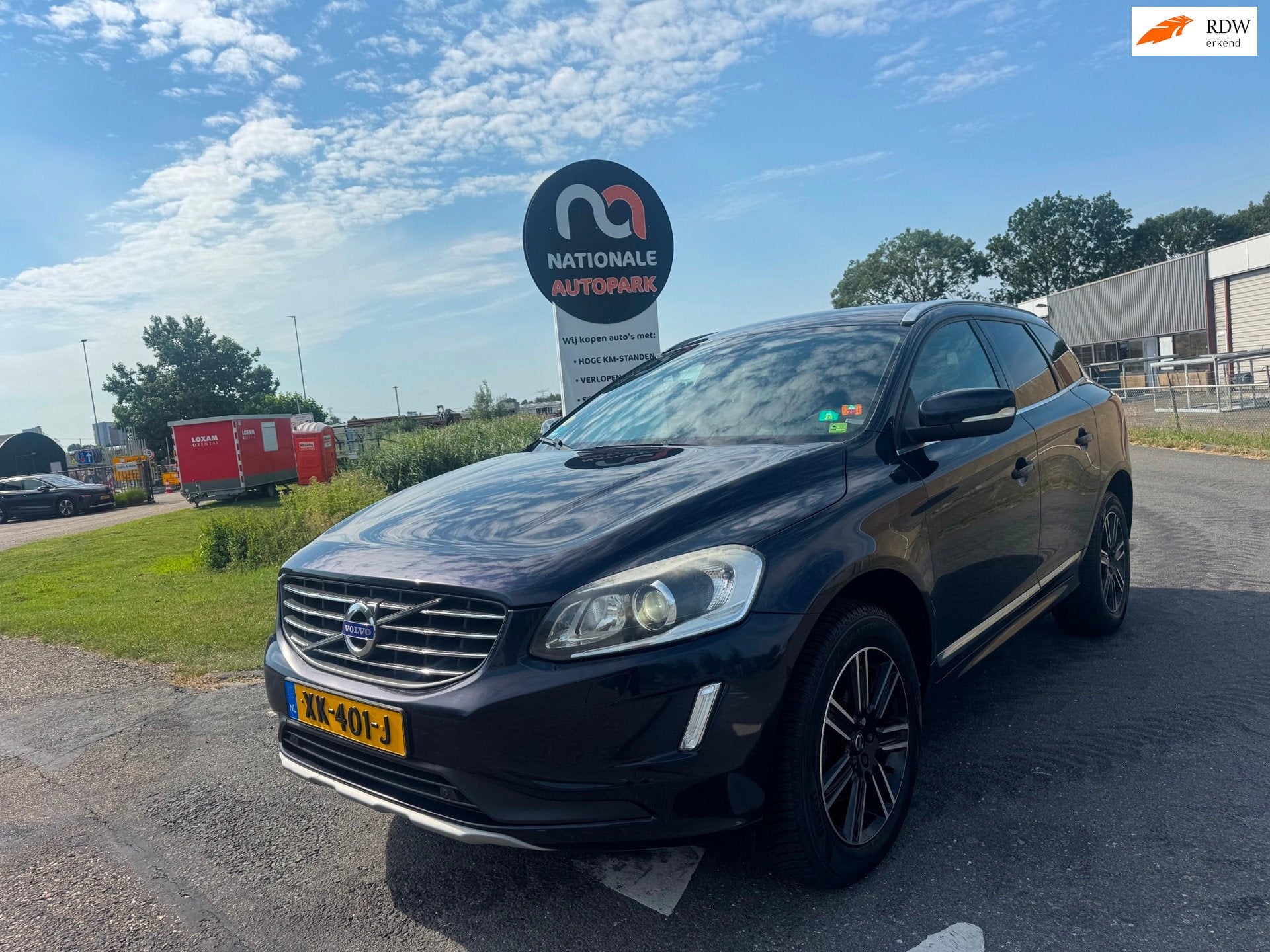 Volvo XC60 2015 * 2.0 D4 FWD Ocean Race * EURO 6 * AUTOMAAT, Euro 6, 1969 cc, Blauw, Leder