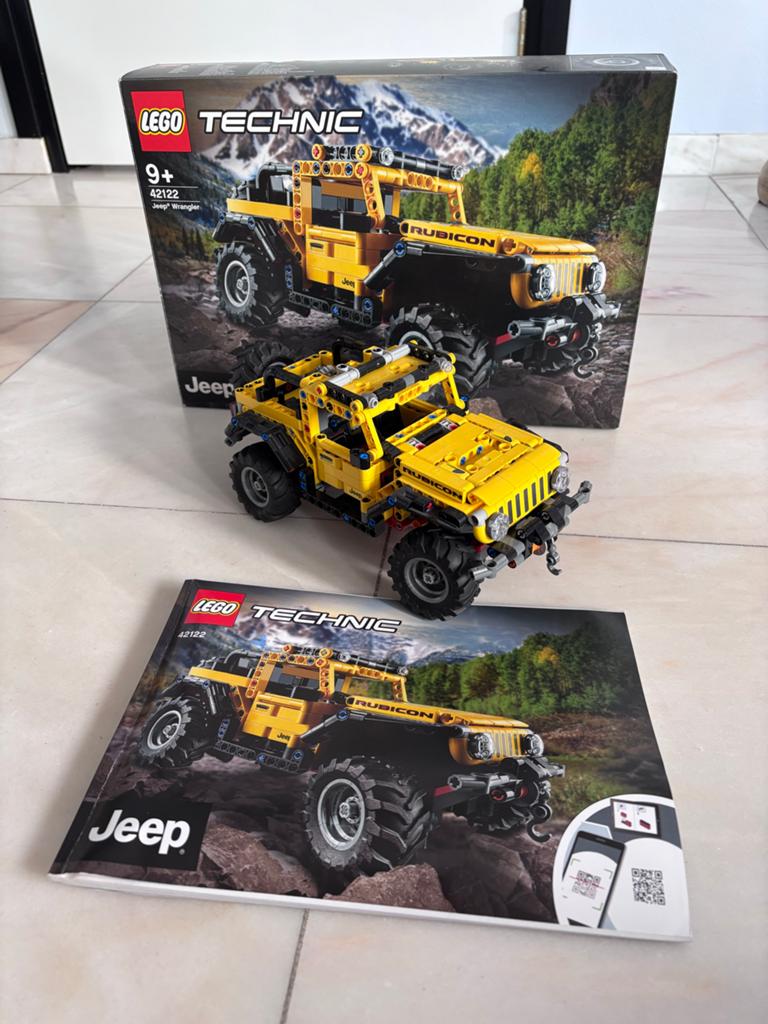 Lego Technic 42122 Jeep Wrangler - Zo goed als nieuw, Lego, Ophalen of Verzenden, Zo goed als nieuw, Technic