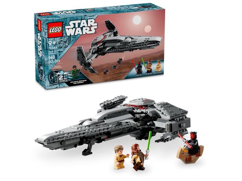 Lego Darth Mauls Sith Infiltrator (75383) Nieuw, Star Wars, Lego, Nieuw, Ophalen of Verzenden