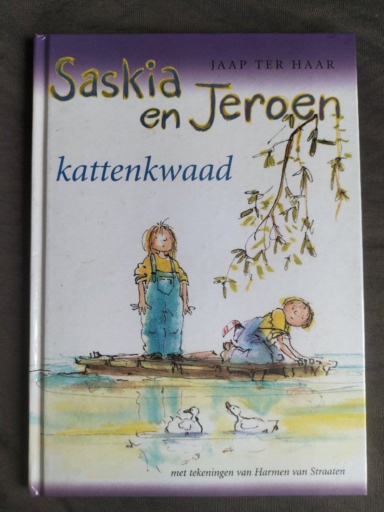 Jaap ter Haar - Saskia en Jeroen - kattenkwaad, Ophalen of Verzenden, Zo goed als nieuw, Jaap ter Haar, Fictie algemeen