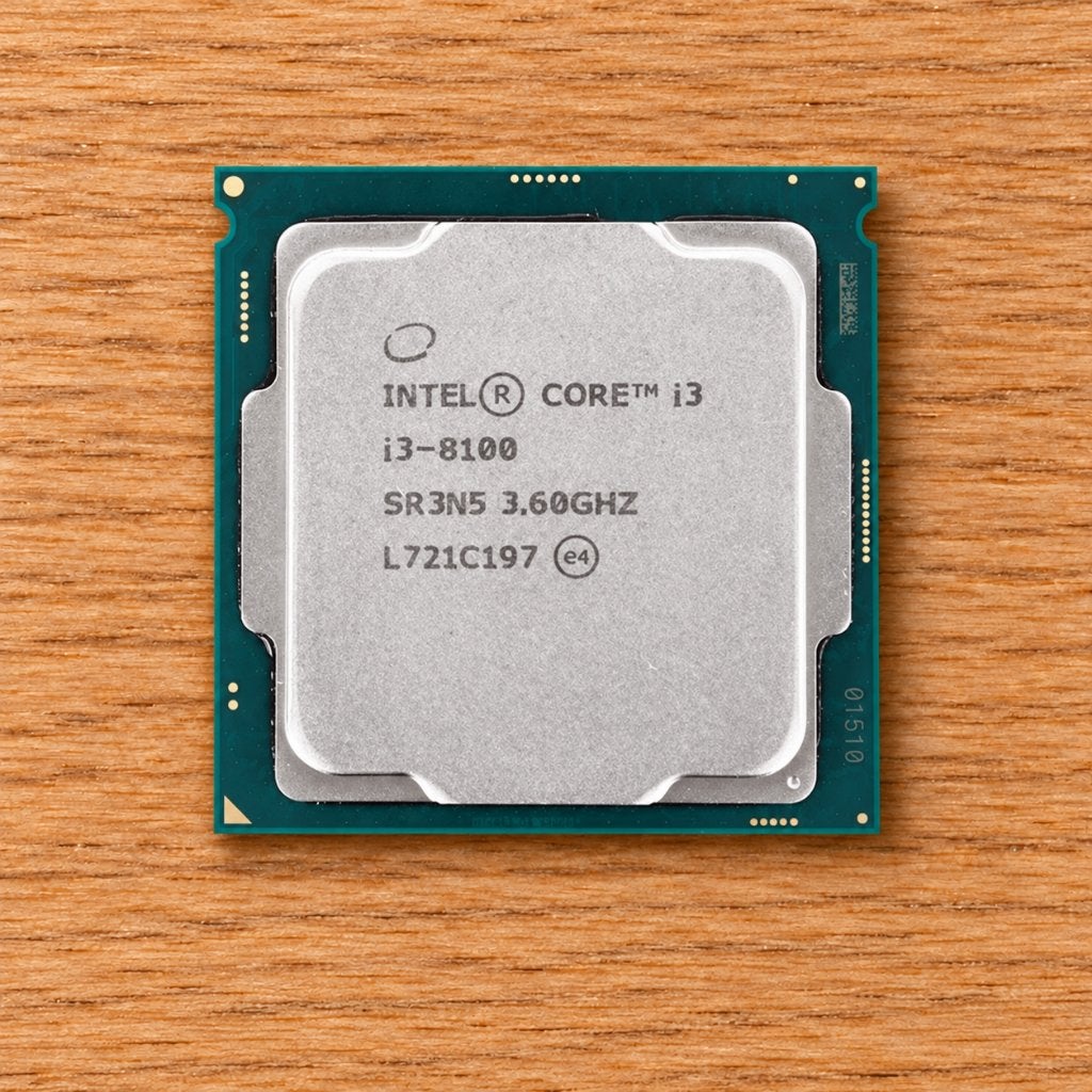 Intel Core i3-8100 processor | getest en werkend, Computers en Software, Ophalen of Verzenden, Gebruikt, 3 tot 4 Ghz