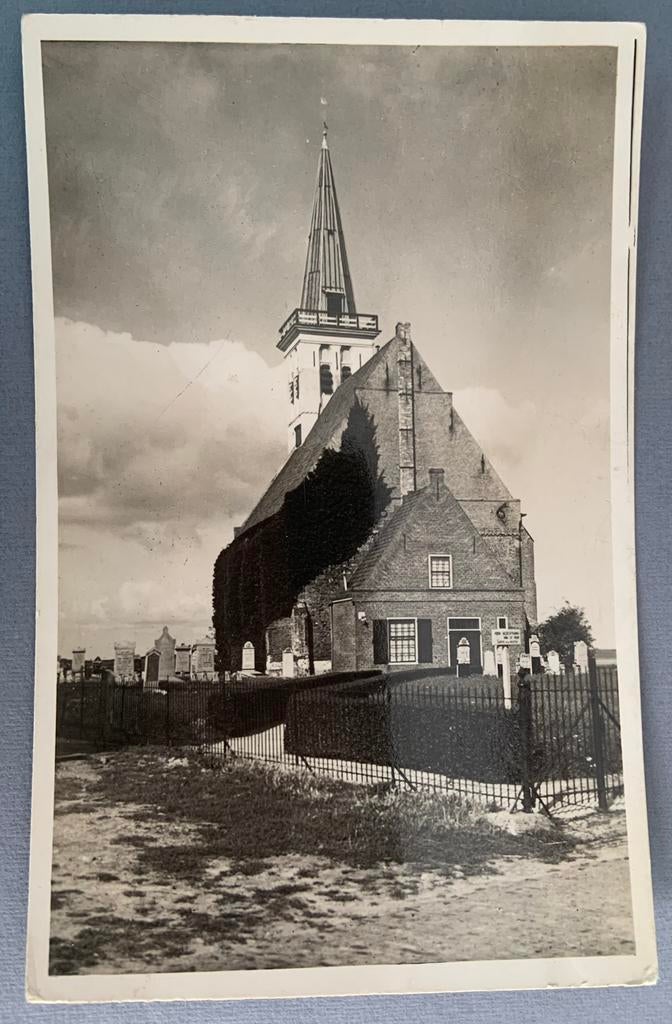 Texel - Kerkje van Den Hoorn 1935, Verzenden, 1920 tot 1940, Waddeneilanden