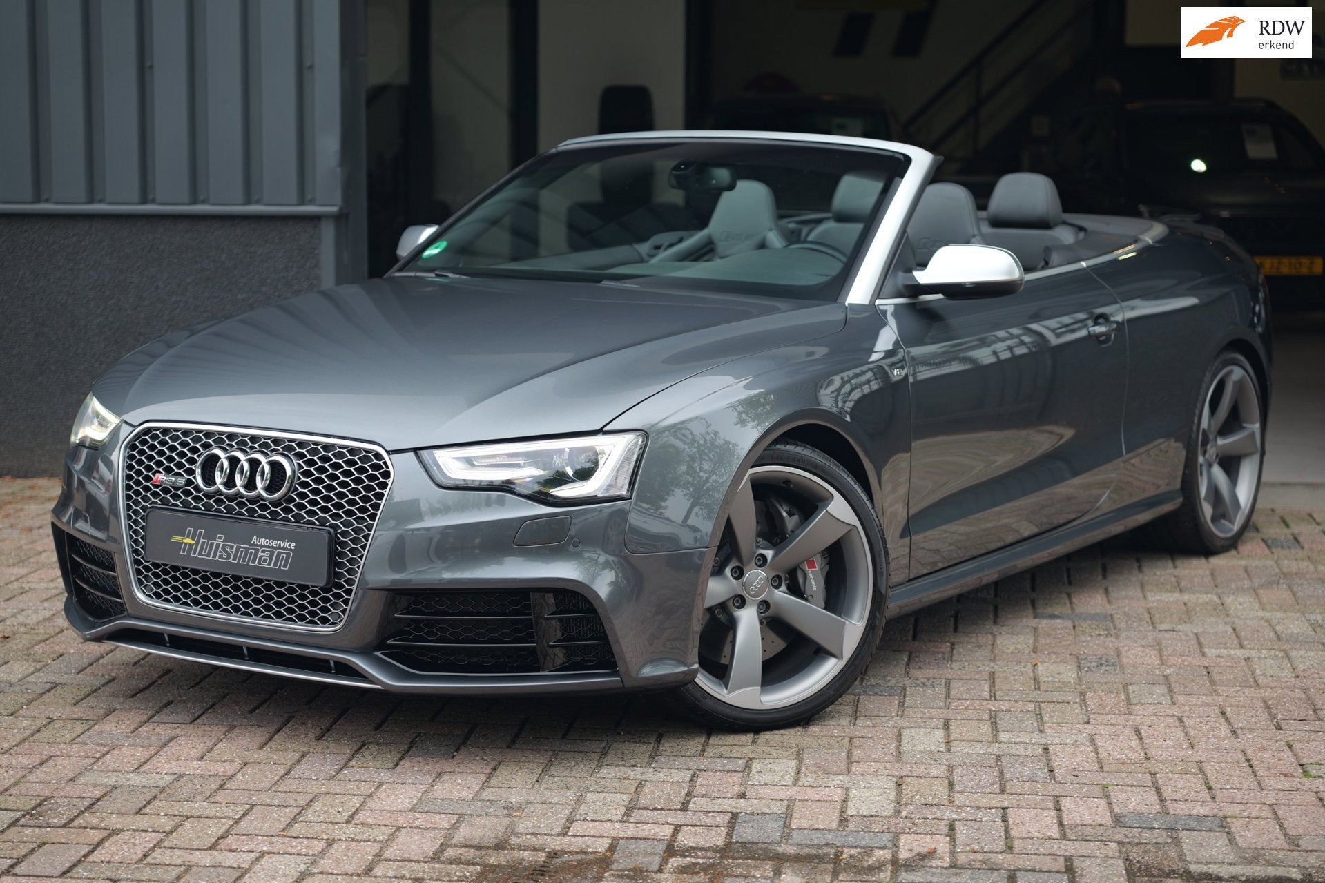 Audi A5 Cabriolet 4.2 FSI RS5 Quattro Keramisch|Schaalstoele, Auto's, Audi, Automaat, Automatische klimaatregeling, Gebruikt, Cabriolet