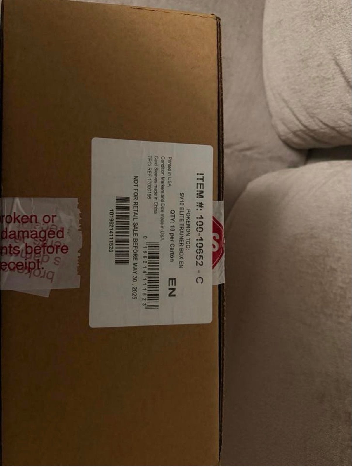 Destined Rivals Elite Trainer Box Sealed Case Pokémon TCG, Ophalen of Verzenden, Nieuw, Boosterbox