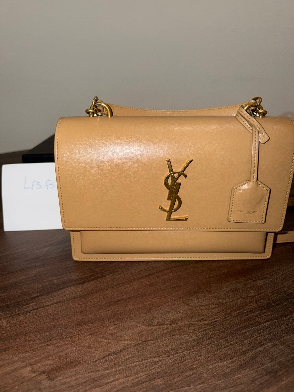 Saint Laurent tas orgineel, Ophalen of Verzenden, Zo goed als nieuw, Zwart, Schoudertasje