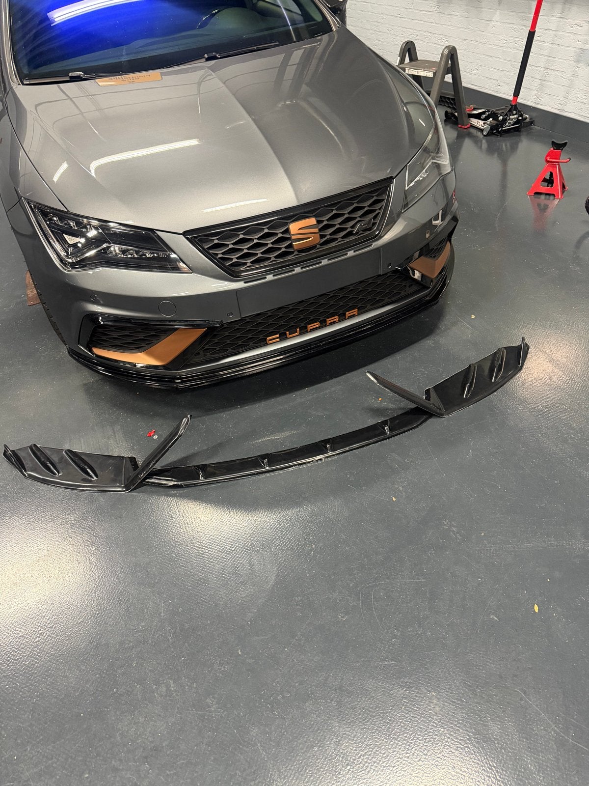 Seat Leon 5F FR Front Splitter – Lenz Design, Voor, Nieuw, Ophalen of Verzenden, Bumper
