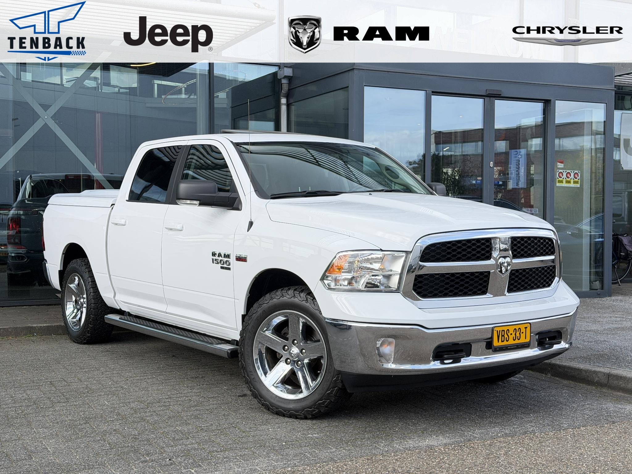Dodge Ram 1500 5.7 V8 4x4 Crew Cab Laramie | 1e eigenaar | D, Auto's, Automaat, Stof, Gebruikt, 5654 cc
