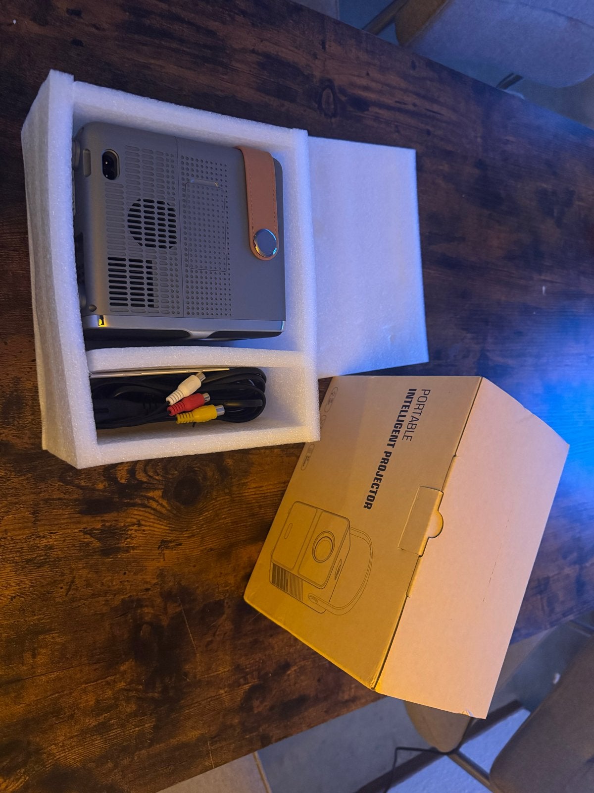 Draagbare intelligente projector - Nieuw, Ophalen of Verzenden, Nieuw, LED, Overige resoluties
