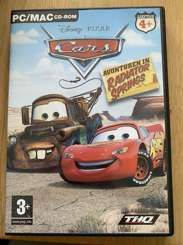 Pc cd rom Cars, Spelcomputers en Games, Games | Pc, 1 speler, Racen en Vliegen, Ophalen of Verzenden, Zo goed als nieuw