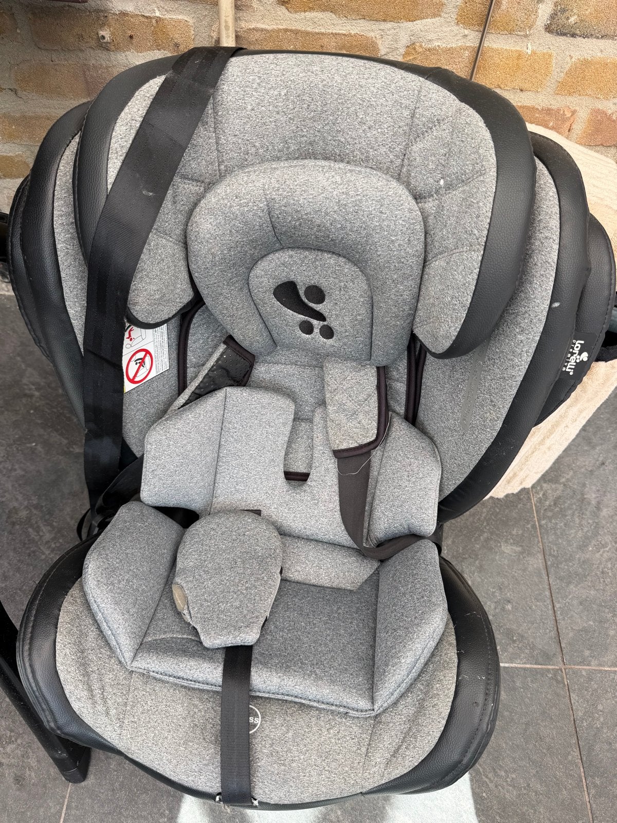 Autostoel - Grijs - Zo goed als nieuw, Kinderen en Baby's, Overige merken, Autogordel, 0 t/m 18 kg, Ophalen of Verzenden