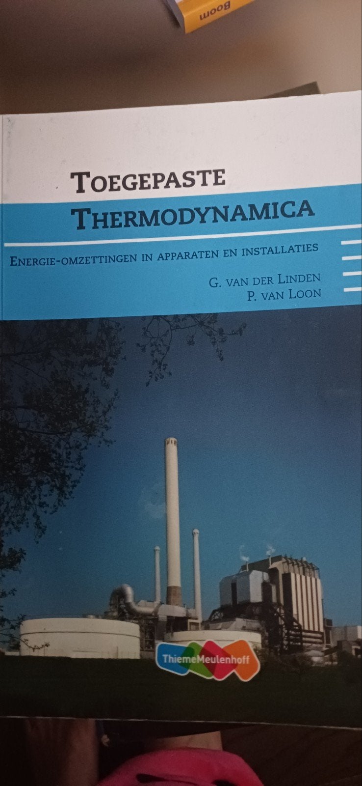 Toegepaste Thermodynamica - Energie-omzettingen, Boeken, Techniek, Gelezen, Werktuigbouwkunde, Ophalen of Verzenden