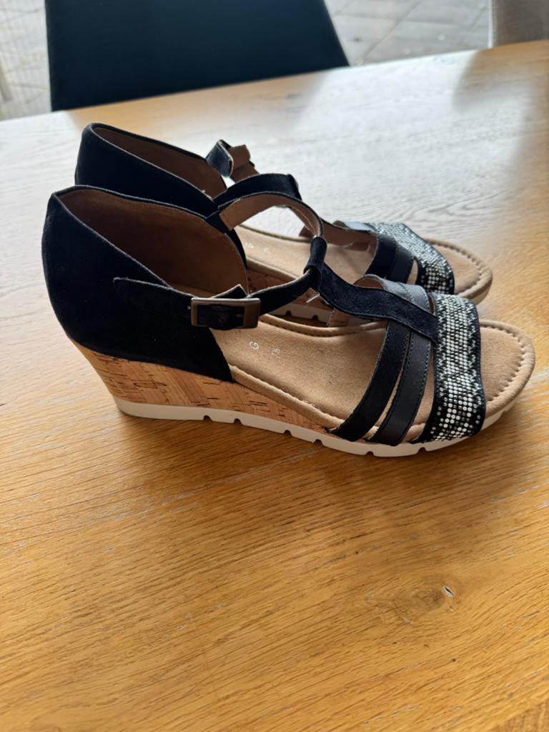 Sleehakken Gabor maat 41, Kleding | Dames, Schoenen, Ophalen of Verzenden, Zo goed als nieuw, Sandalen of Muiltjes