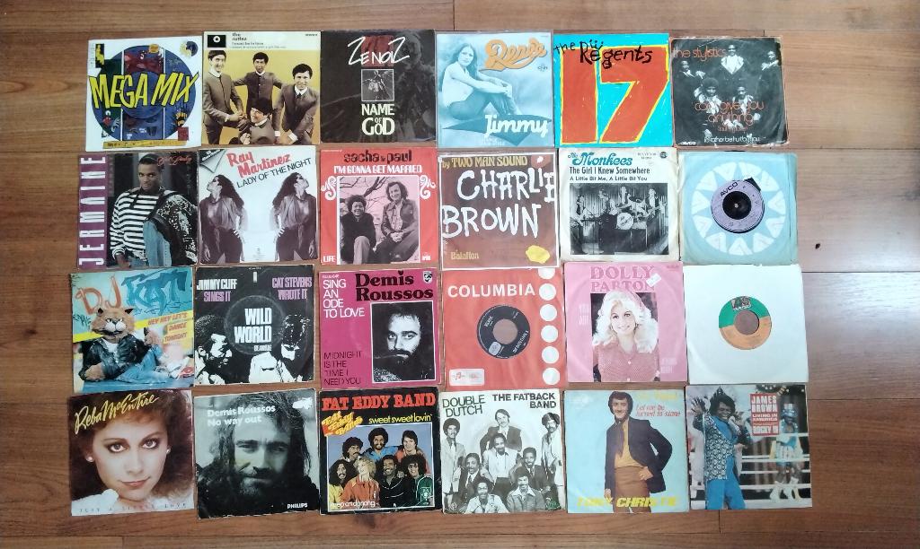 Collectie Singles The Monkees The Rutles Phil Collins LOT, Ophalen, Gebruikt, Overige genres, 7 inch
