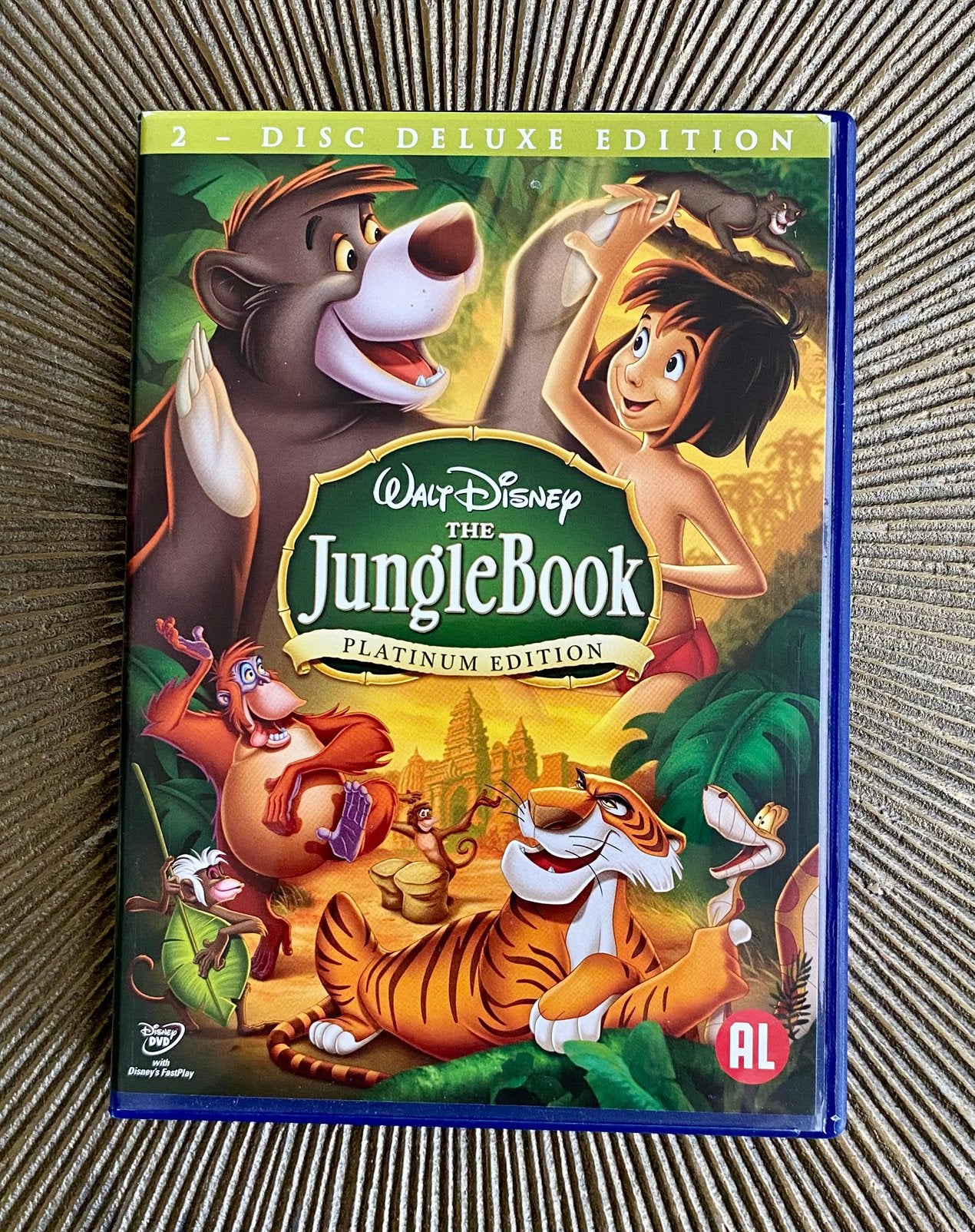 Dvd Jungle Book, Alle leeftijden, Ophalen of Verzenden, Zo goed als nieuw, Europees