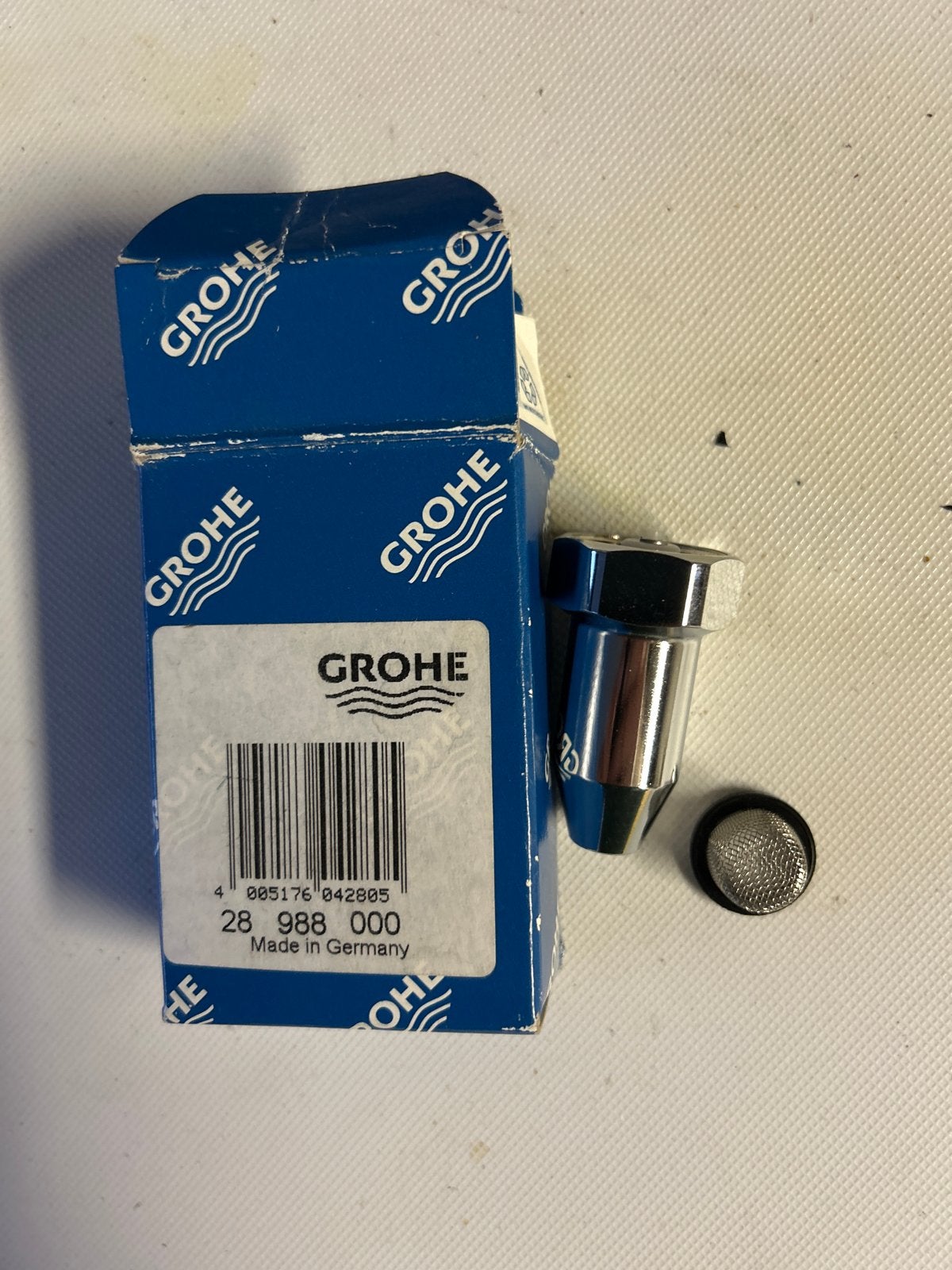 Grohe Kraanonderdeel - Made in Germany, Doe-het-zelf en Verbouw, Ophalen of Verzenden, Nieuw, Chroom, Kraan