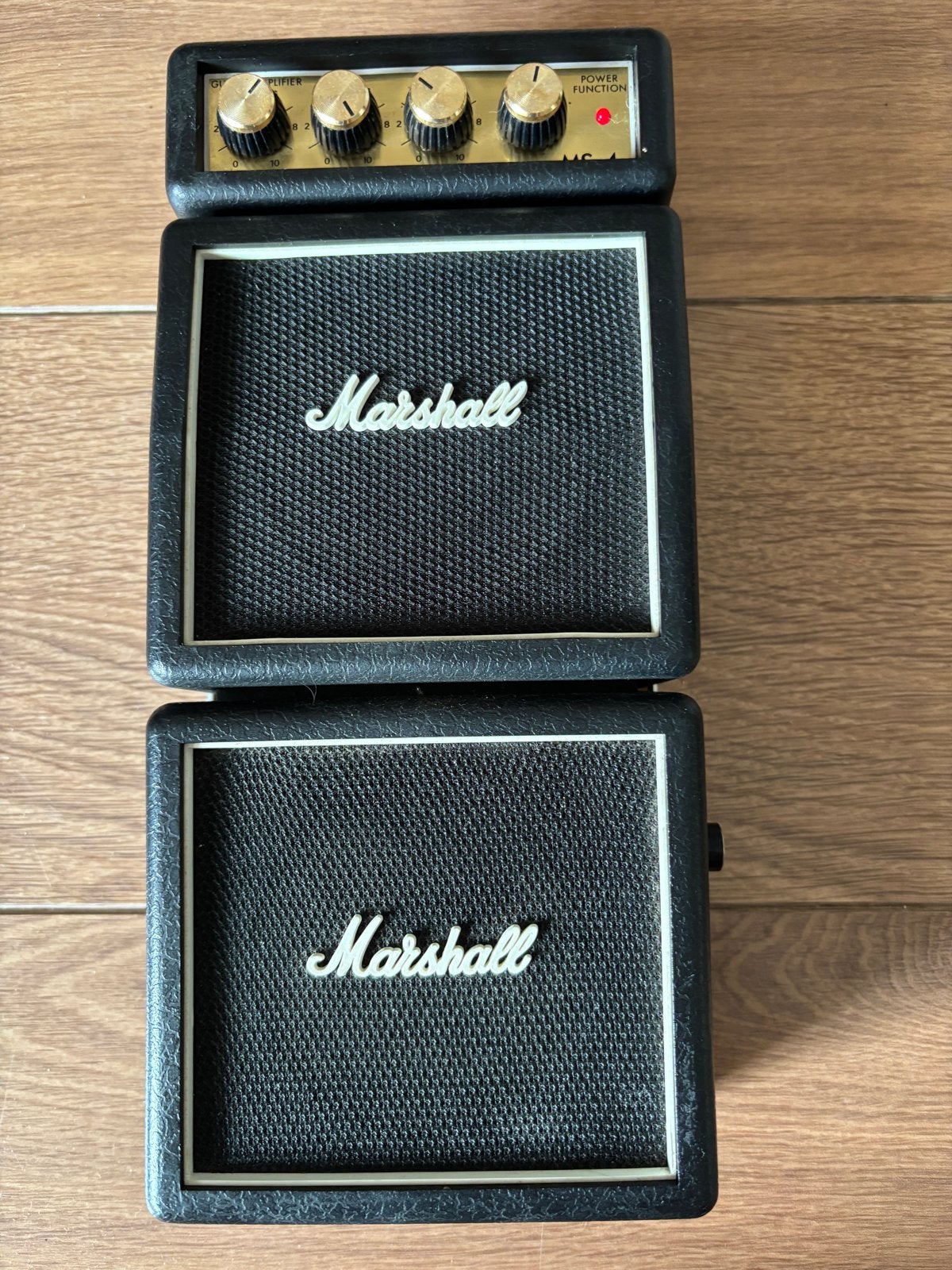 Marshall MS-4 Micro Stack Gitaarversterker, Ophalen of Verzenden, Gebruikt, Gitaar, Minder dan 50 watt