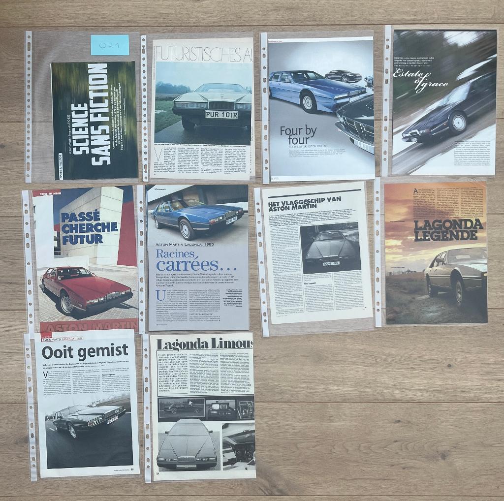 ASTON MARTIN LAGONDA ARTIKELS, Verzenden, Zo goed als nieuw, Overige merken