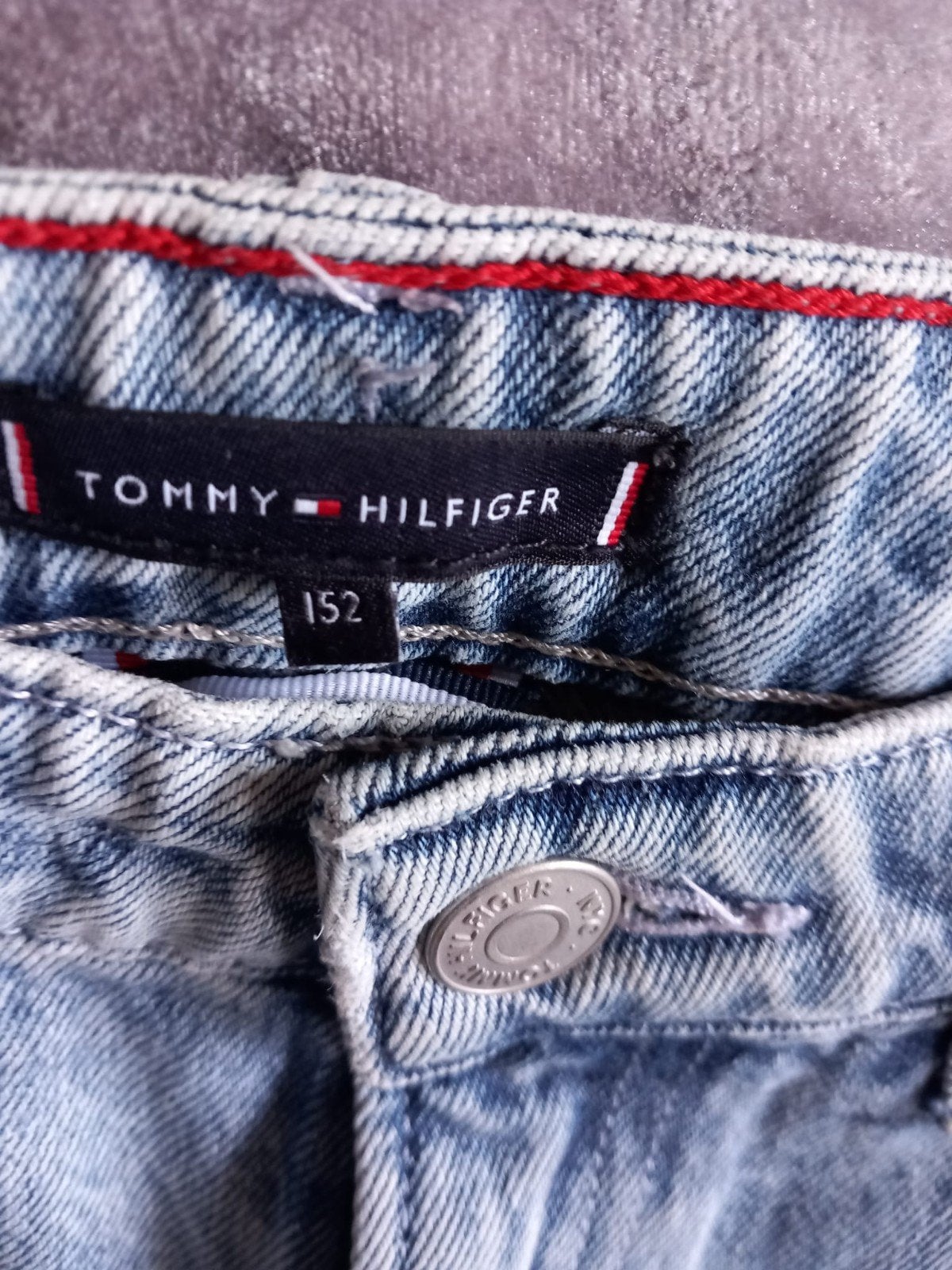 Jongens Tommy Hilfiger spijkerbroek maat 152, Kinderen en Baby's, Kinderkleding | Maat 152, Jongen, Ophalen, Broek, Tommy Hilfiger