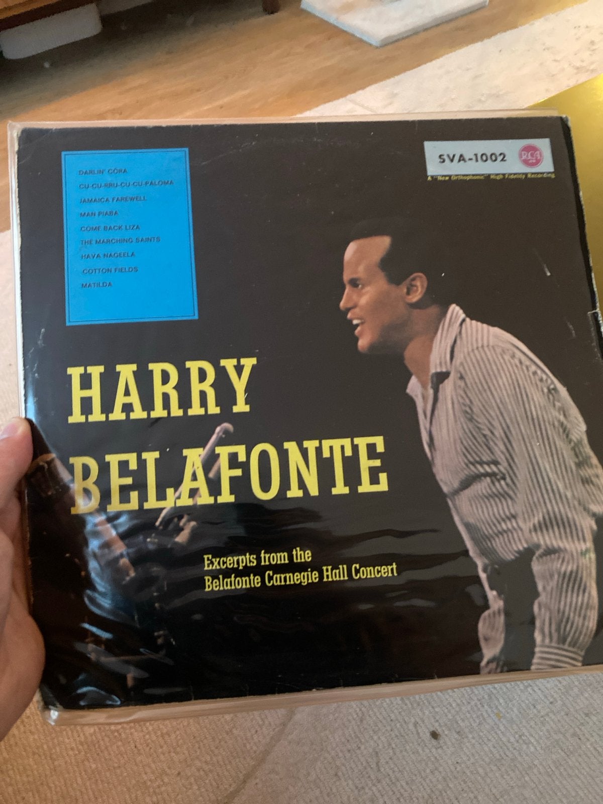 Harry Belafonte - Excerpts from the Carnegie Hall Concert, LP, Gebruikt, Pop, Ophalen of Verzenden