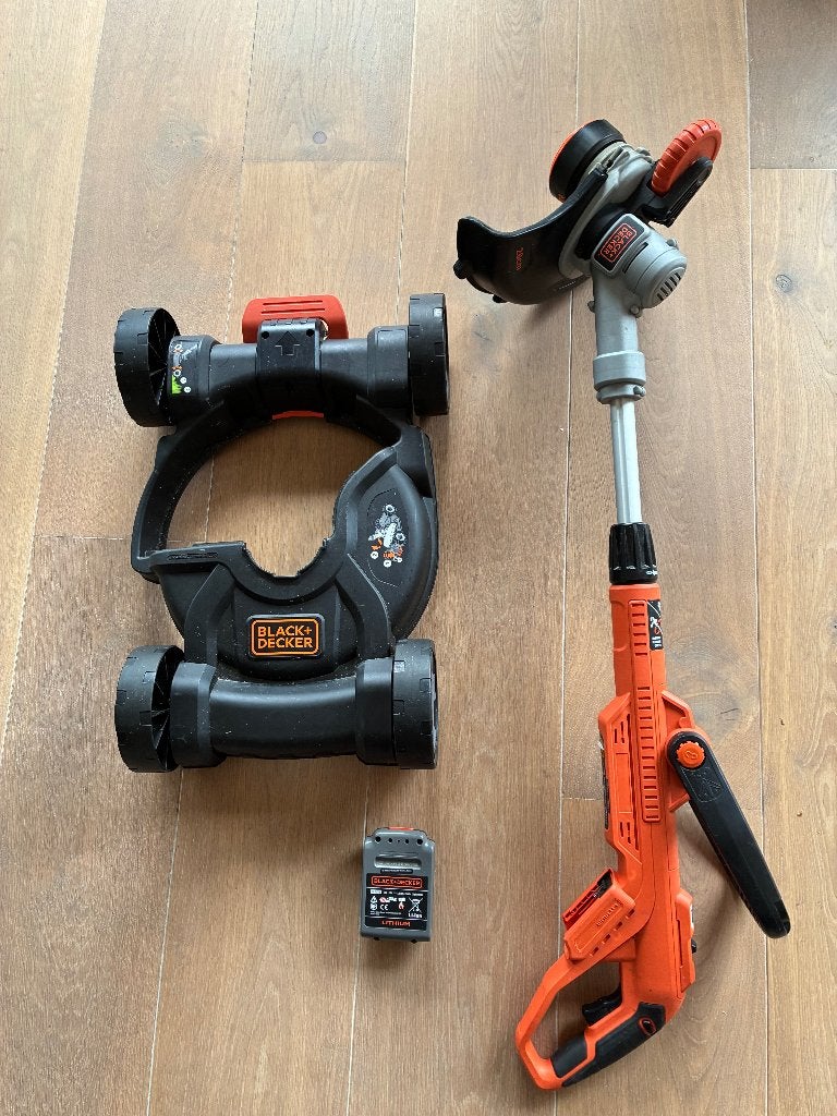 Grastrimmer voor tuin en camping, Tuin en Terras, Ophalen, Gebruikt, Accu, Black & Decker