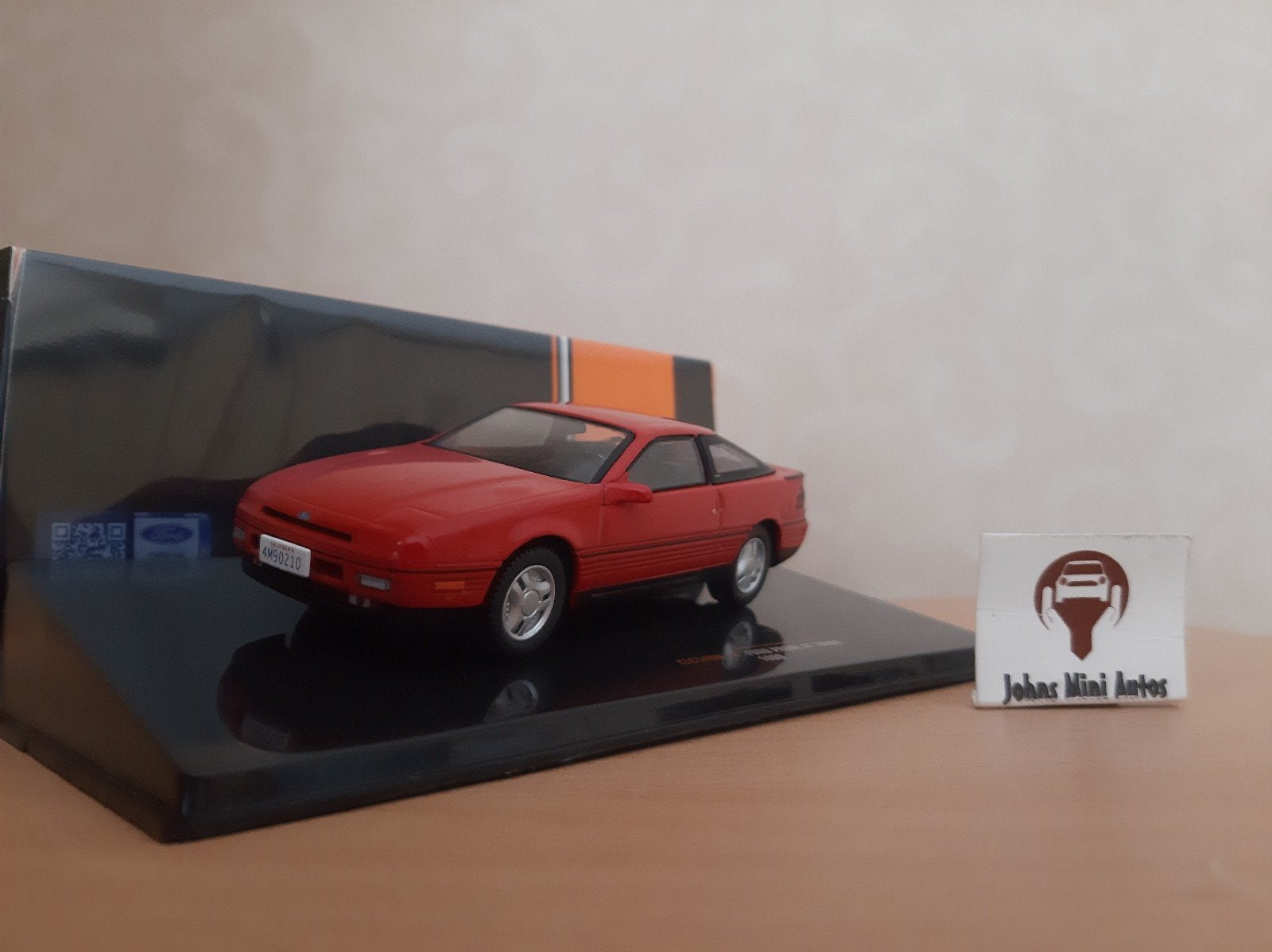 Ford Probe GT Turbo Rood van IXO 1:43, Overige merken, Auto, IXO, Nieuw