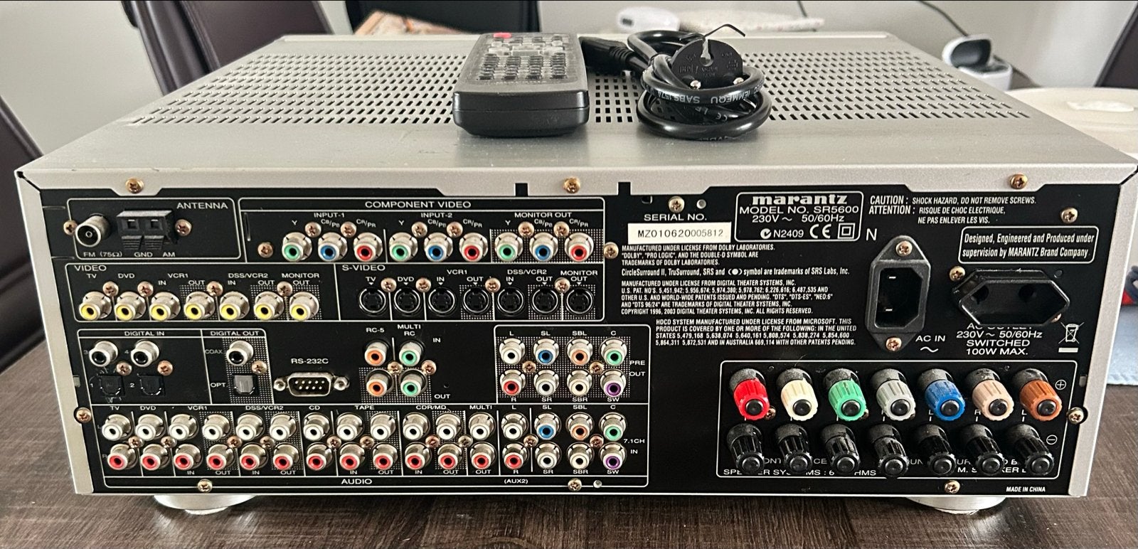 Marantz SR5600 AV Surround Receiver - Topstaat!, Overige systemen, Zo goed als nieuw, 120 watt of meer, Ophalen