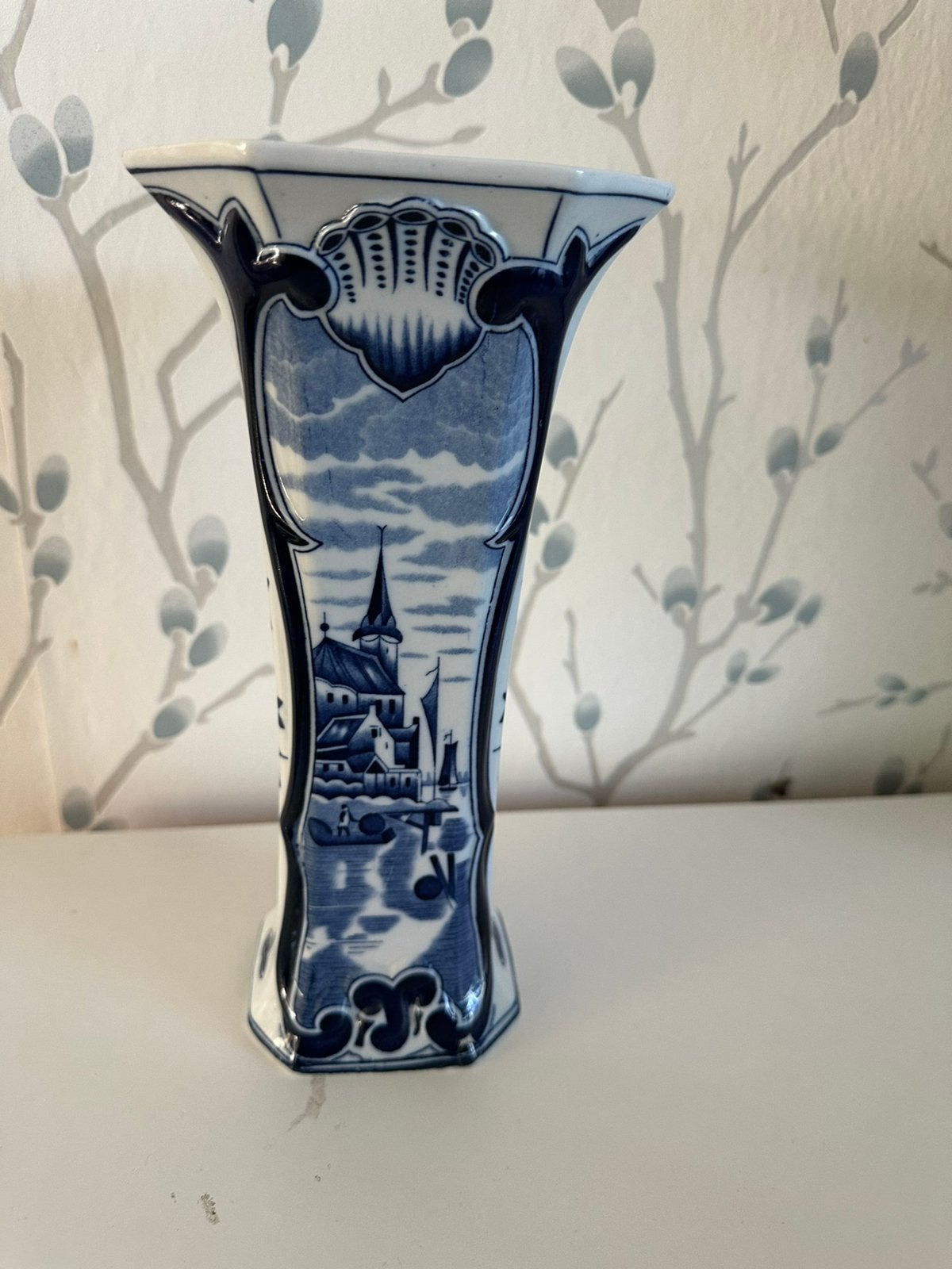 Delfts blauwe vaas, Ophalen of Verzenden