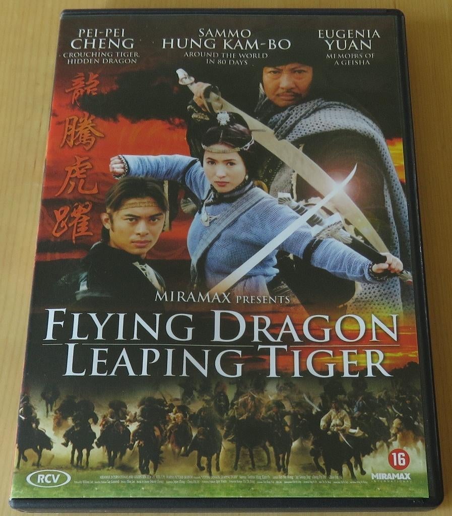 DVD Flying Dragon, Leaping Tiger (2002), Cd's en Dvd's, Dvd's | Actie, Zo goed als nieuw, Martial Arts, Vanaf 16 jaar, Ophalen