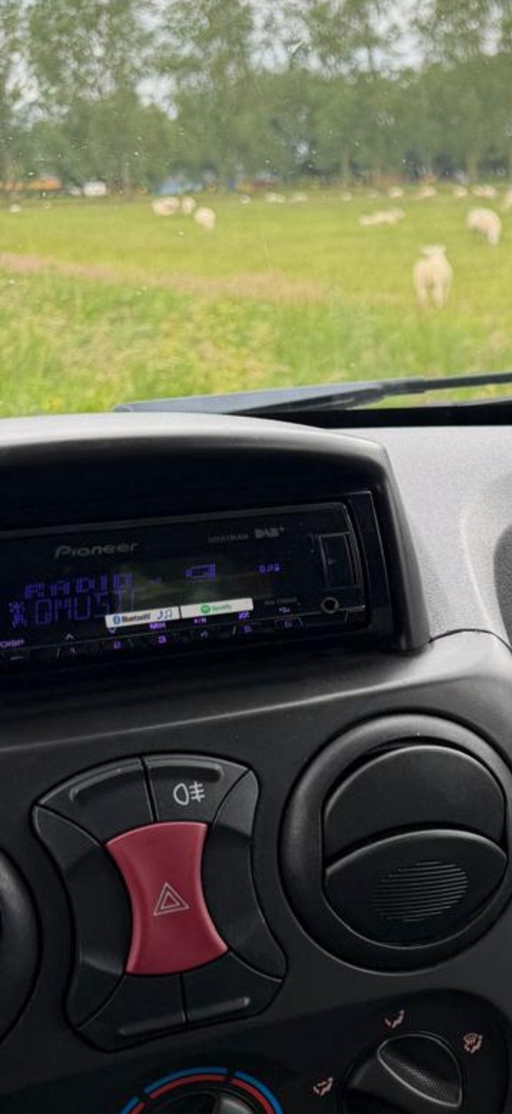 Pioneer radio - mvh-x580DAB, Ophalen, Gebruikt