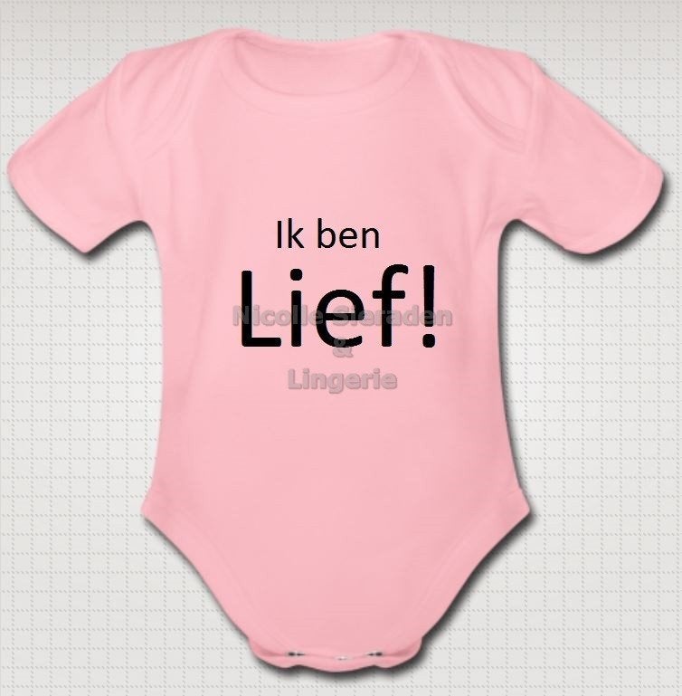 Romper Slabber of T-shirtje Kraam cadeau/Geboorte cadeau 085, Ophalen of Verzenden, Nieuw, Kraamcadeau