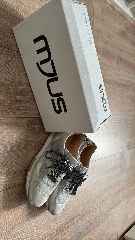 Mjus sneakers maat 38, Ophalen of Verzenden, Grijs, Sneakers of Gympen, Zo goed als nieuw