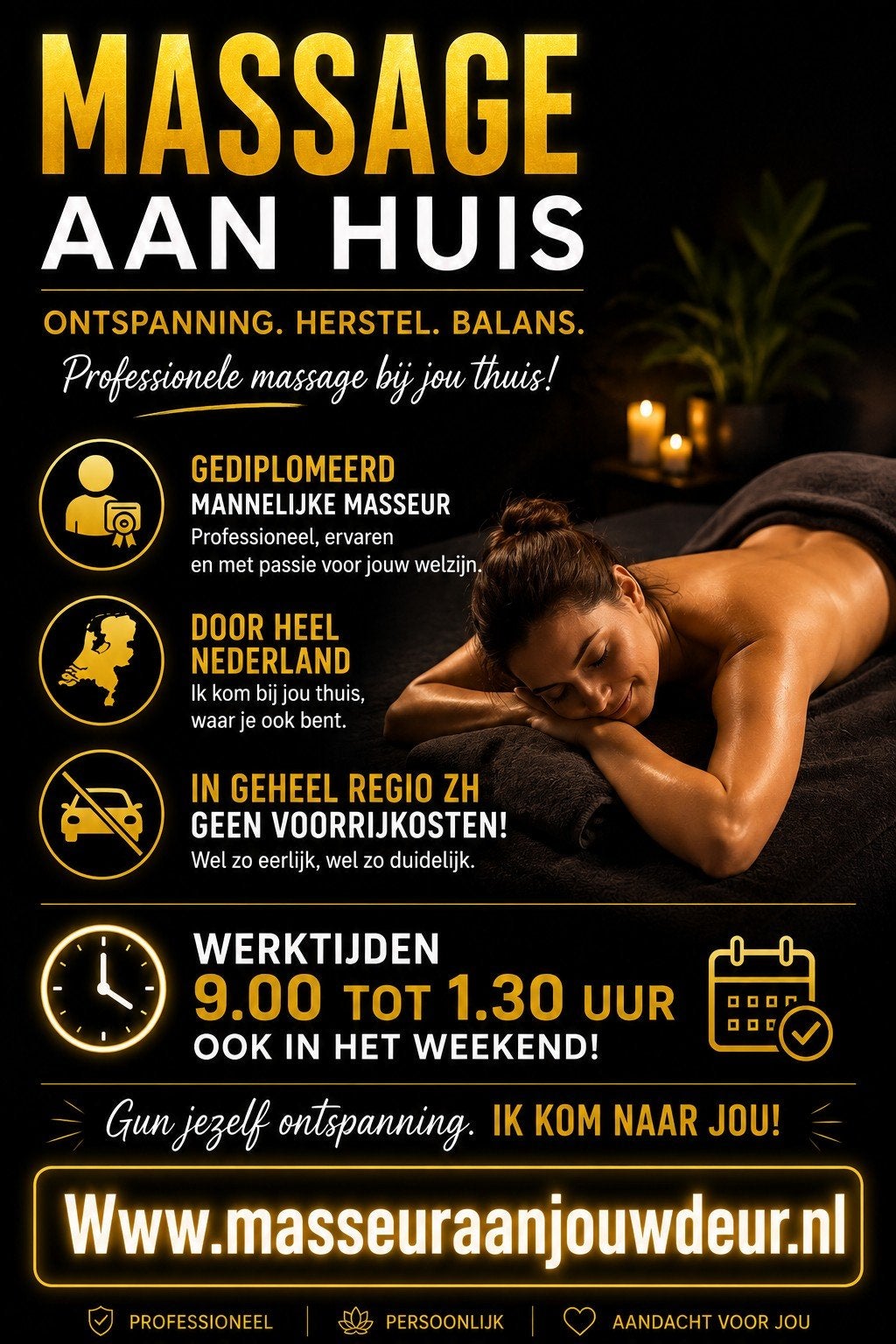 MASSAGE AAN HUIS, Diensten en Vakmensen, Stoelmassage