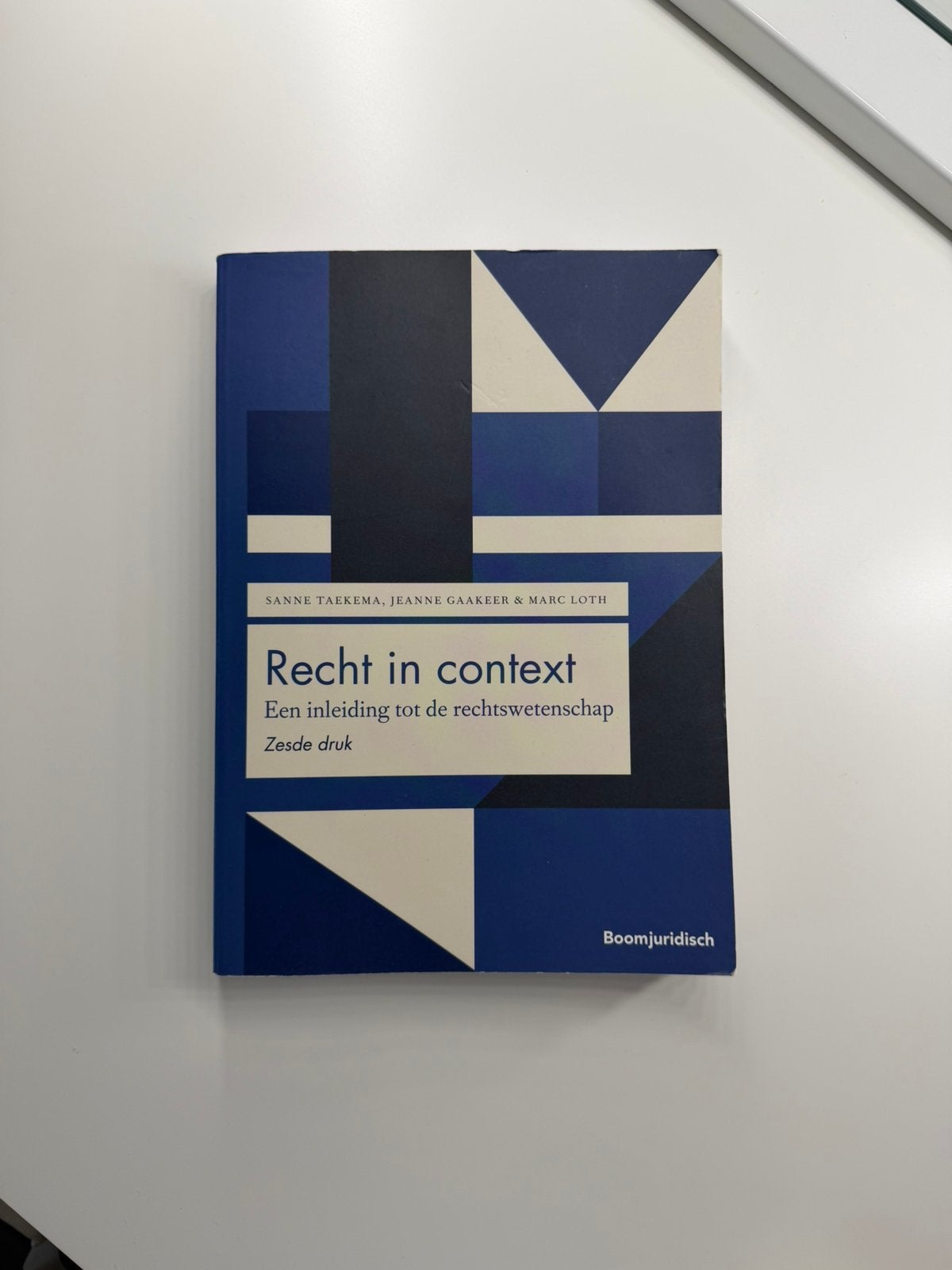 Recht in context, Boeken, Ophalen, Alpha, Zo goed als nieuw, WO