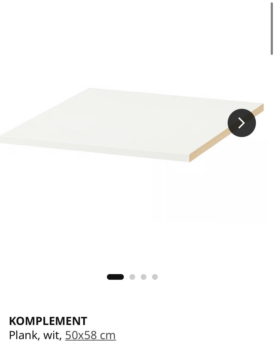 3x Komplement plank voor Ikea pax kast, Ophalen, 50 tot 100 cm, Zo goed als nieuw, Minder dan 100 cm