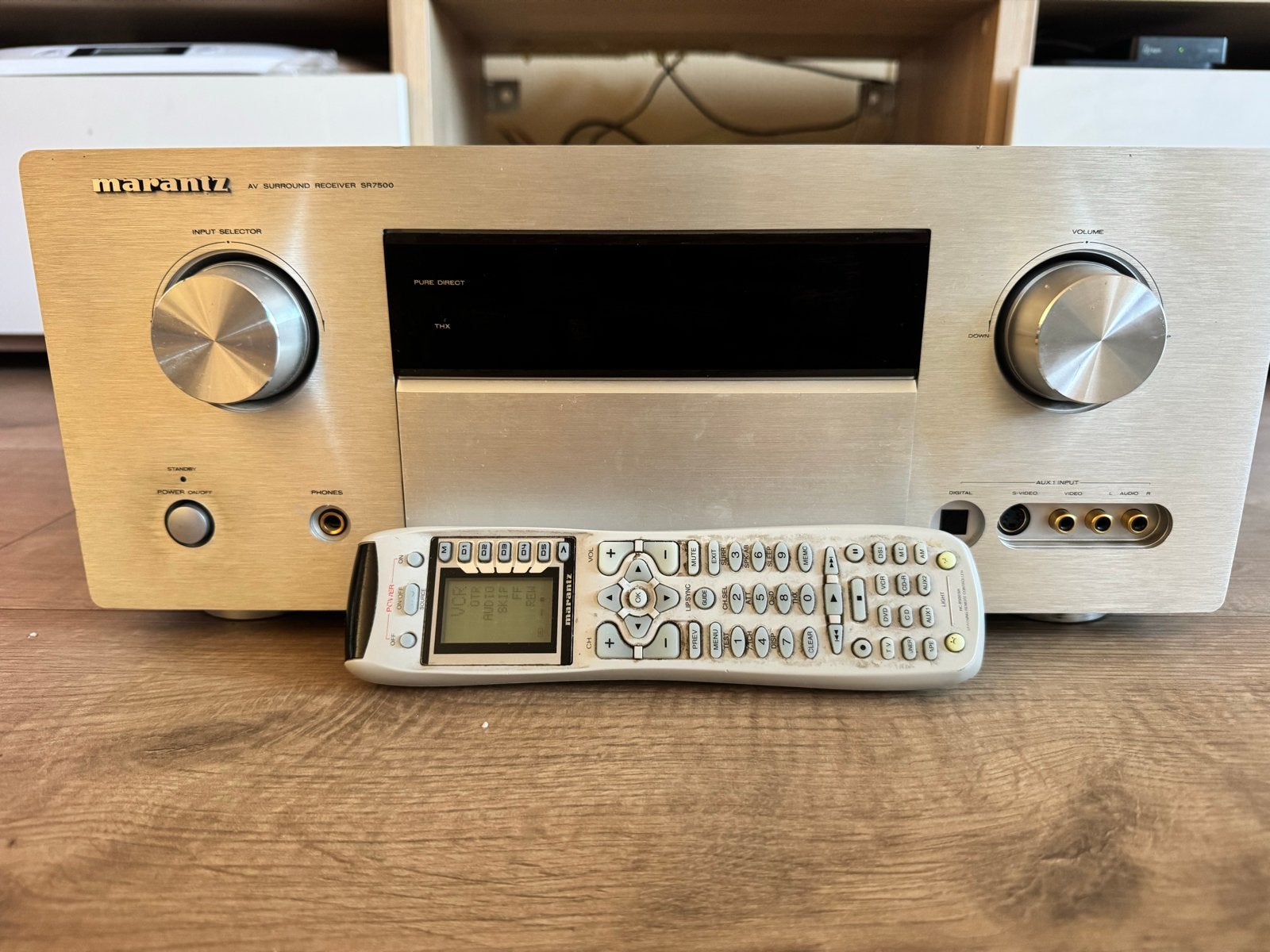 Marantz SR7500 AV Surround Receiver met afstandsbediening, Zo goed als nieuw, 120 watt of meer, Ophalen, Marantz